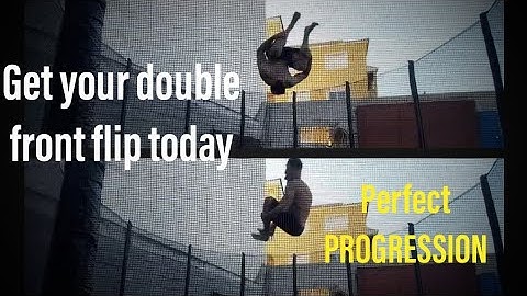 How to get over the FEAR of doing DOUBLE FRONT FLIP | DOUBLE FRONT FLIP TUTORIAL AND PROGRESSION