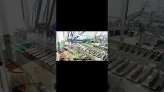 Sortingpick And Place Of Tooth Plaste Before Cartoning By Delta Robotspider Robot.