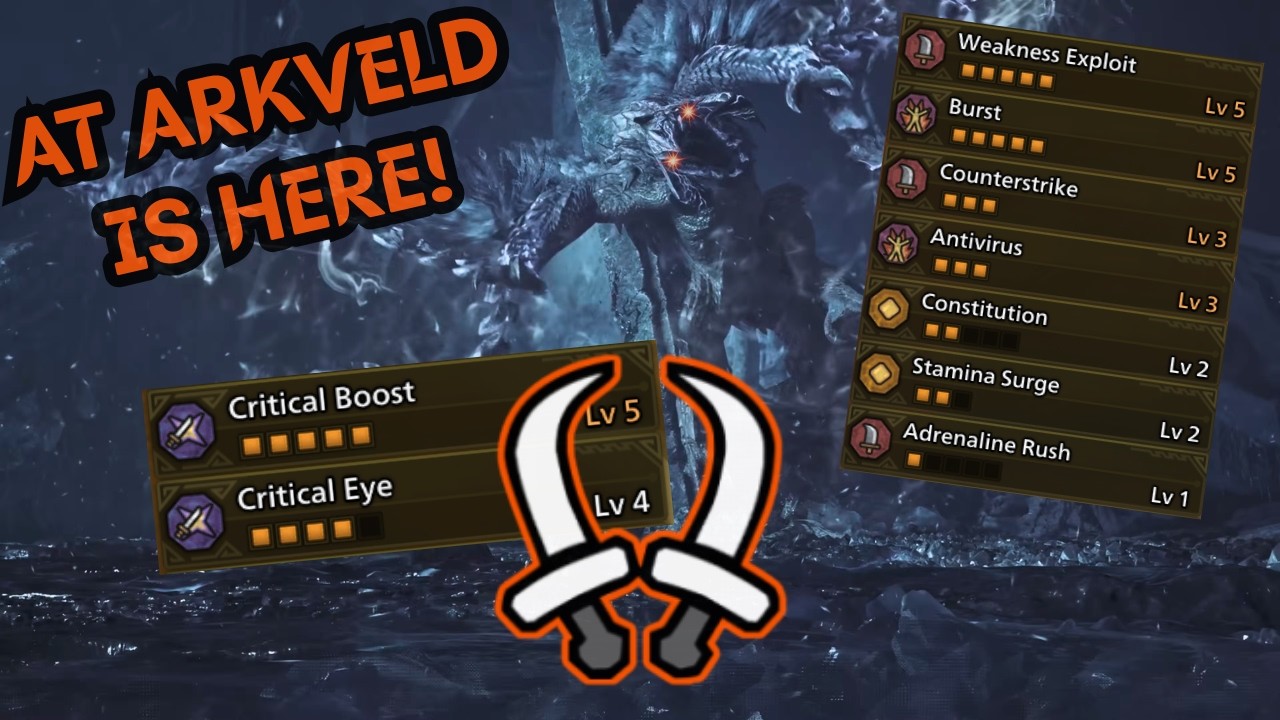 AT Arkveld - 3 ЛУЧШИХ варианта прокачки парных клинков | MH Wilds