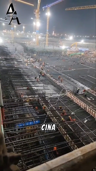 Proyek Ambisius dan Gila di China #china #proyek #pekerja