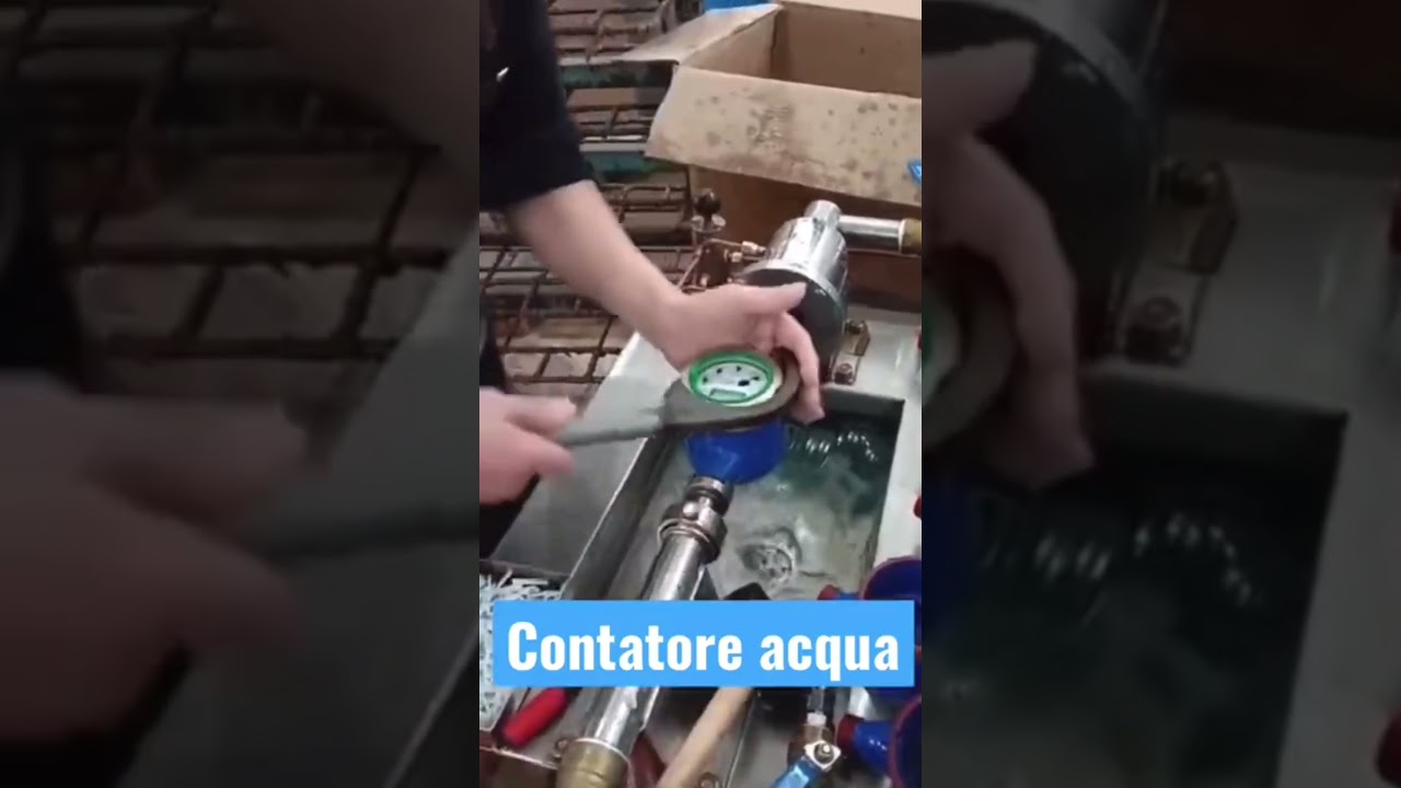Assemblaggio contatore acqua