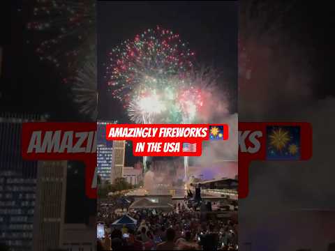 Amazing Fireworks in usa #fireworks