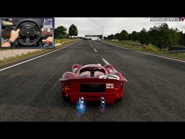 Gran Turismo Sport - 1967 Ferrari 330 P4 | Thrustmaster T300RS