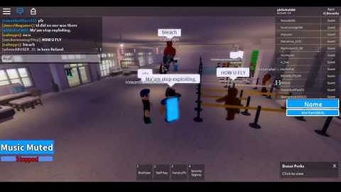 Proof of Exploiter - Roblox Hilton Hotels