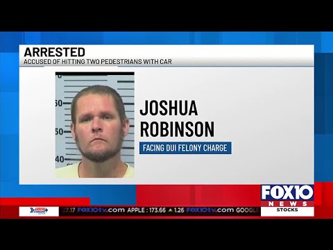 Ocean Springs driver charged with DUI after allegedly hitting 2 pedestrians in Mobile