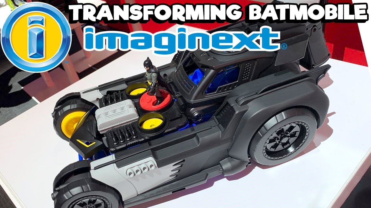 Imaginext DC Super Friends Transforming Batmobile R/C - YouTube