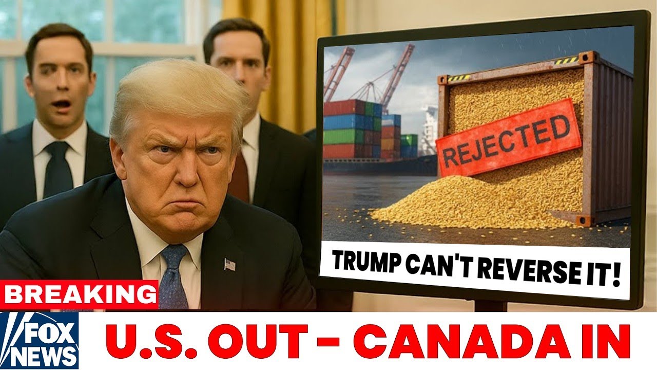 U.S. Wheat Shipments COLLAPSE – Global Trust Shifts to Canada