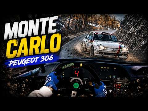 Peugeot 306 Rally Attack in Monte Carlo | Triple Screen POV