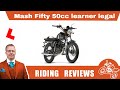 Mash fifty 50cc euro 4 geared motorbike