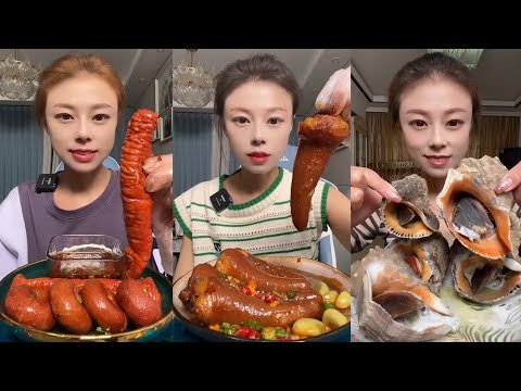 Yummy #208:Eat roll intestine belly boil tail belly conch #mukbang #yummy #delicius