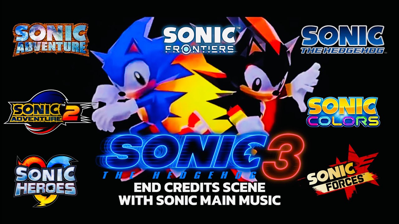 Sonic Movie 3 End Credits Scene With Sonic Main Music - YouTube
