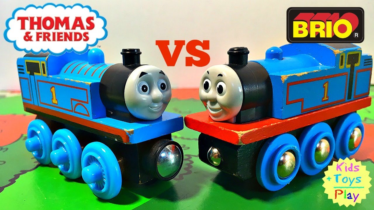 Brio Thomas vs. Fisher Price Thomas 