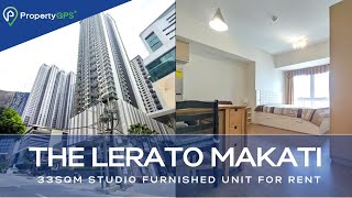 The Lerato Makati 33 Sqm Studio Furnished Unit P25k Only For Rent