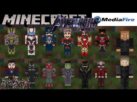 Descargar Skin Pack de AVENGERS ENDGAME para MINECRAFT PE y JAVA. por ...