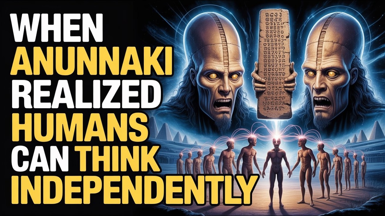 Sumerian Texts REVEAL What Happened When Anunnaki Realized Humans Could Think | History for Sleep