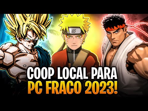 TOP 15 Jogos CO-OP OFFLINE Leves Para PC FRACO ( 2 Jogadores ) 