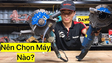 Nên Dùng Máy Cắt Tường Caowang CW1336 Hay Makita GA5010?
