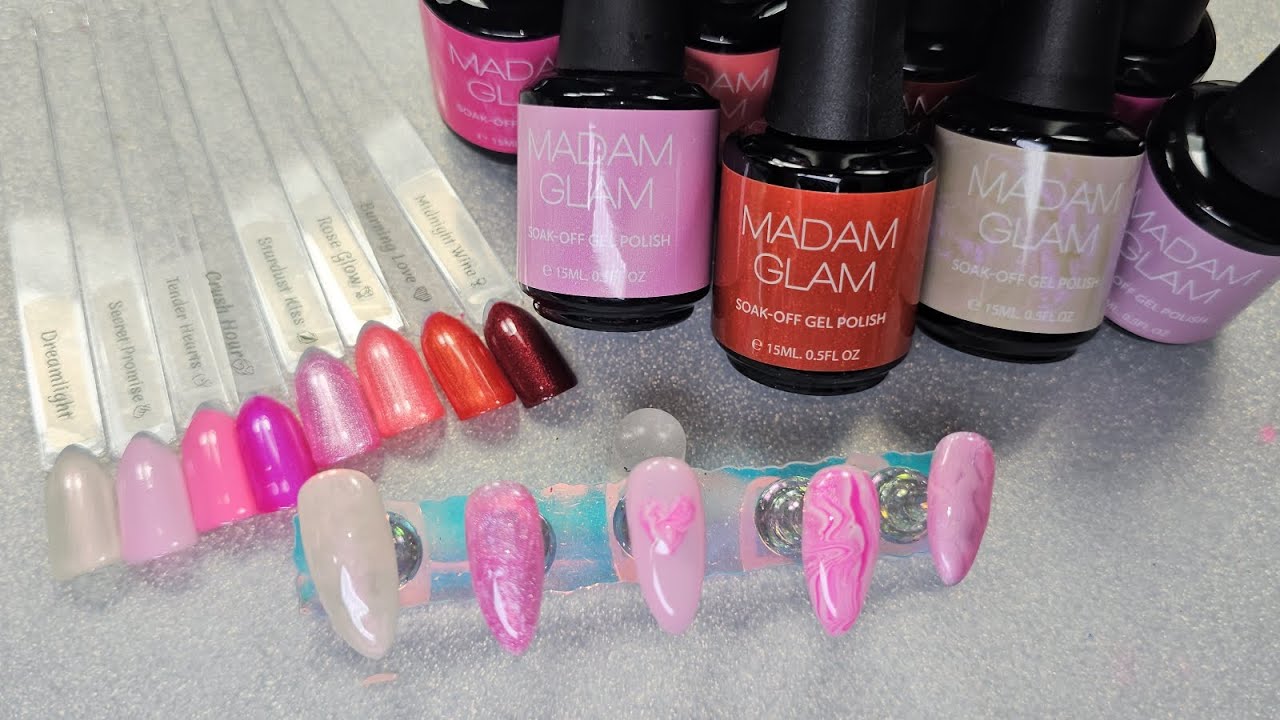 Коллекция гелей Madam Glam за февраль 