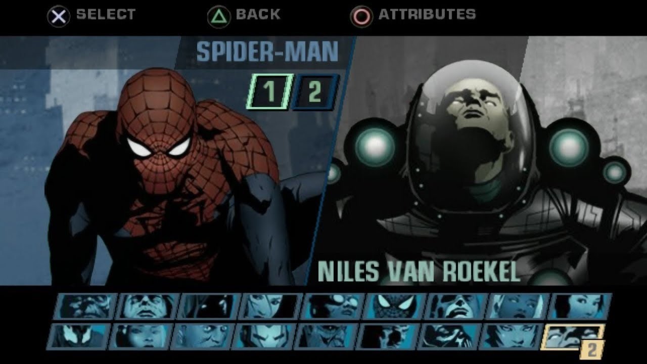 PlayStation 2 - Marvel Nemesis Rise of the Imperfects (2005) Live!