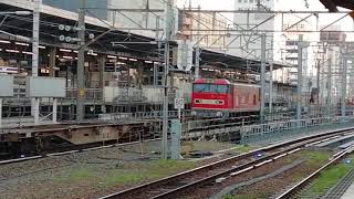EF510 22号機牽引名古屋タ発稲沢行1252レ名古屋通過