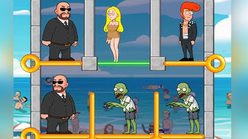 Puzzle spy special missions | Save the girl pin pull android, ios gameplay Part 2