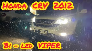 Honda CRV 3 2012 установка Билед линз viper power led - Korea - vip svet - магазин - ретрофит biled