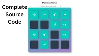 Memory Game in JavaScript With Complete Source Code| CodingWithRohani