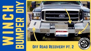 DIY Winch Bumper for Expedition Vehicle | Function over Fashion