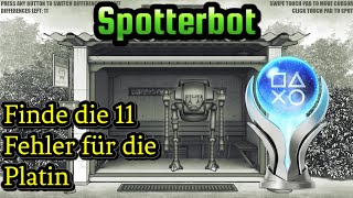 SPOTTERBOT Finde die 11 Fehler in dem Bild für die leichte Platin Trophäe Lösung screenshot 4