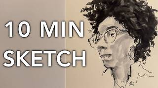 What if we get it right - 10-Minute Portrait Sketching Daily Practice