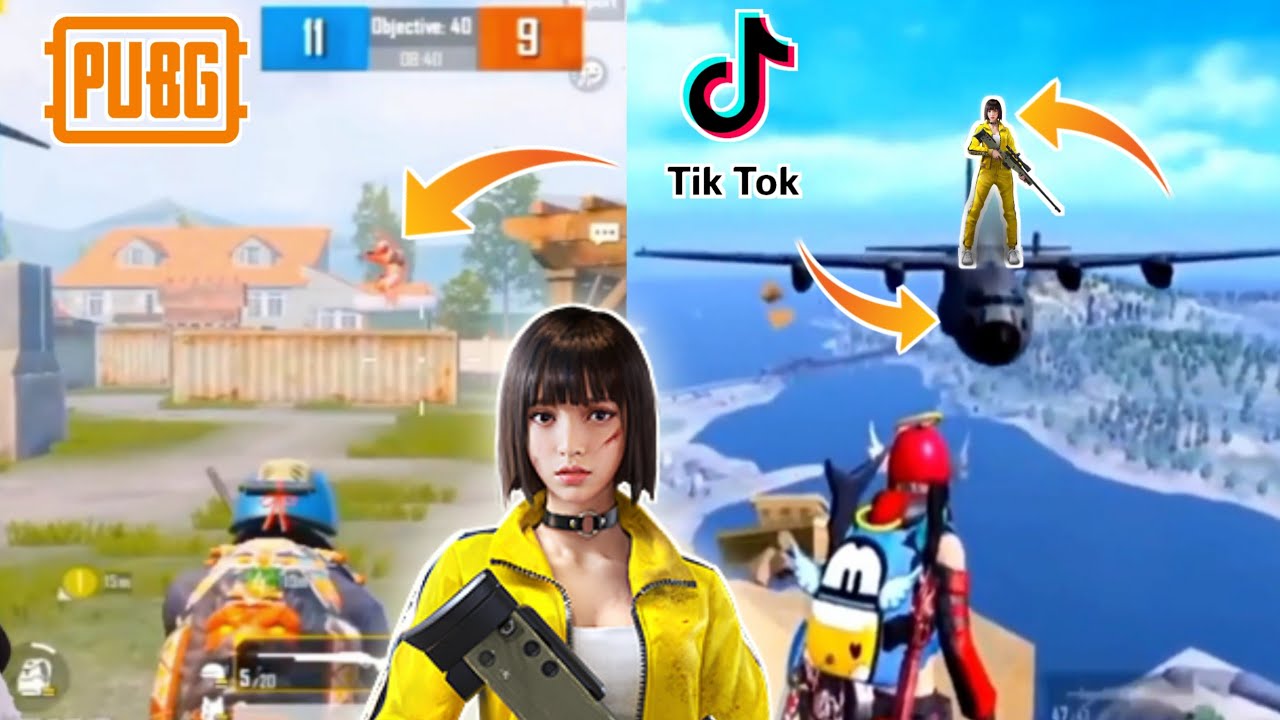 MAYUR GAMING PUBG VS TIKTOK VIDEO | Funny Moments In Pubg Mobile | Pubg ...