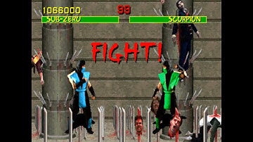 Mortal Kombat Revision 4.0 Sub-Zero Reptile Battle (60FPS)