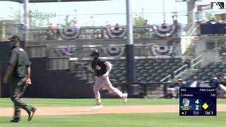 Marcos Castanon LAUNCHES a Two-Run Home Run! | San Diego Padres Prospect | 04/07/2024