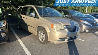 Used 2012 Chrysler Town & Country Greenville SC Easley, SC #RB074003A - SOLD