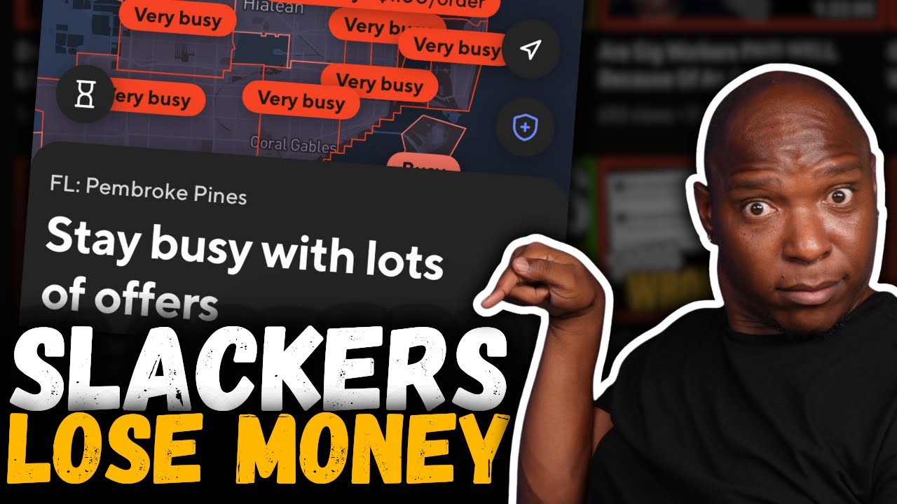 Заказы не замедляются... ВОДИТЕЛИ замедляются! А не DoorDash, Uber Eats или Grubhub.