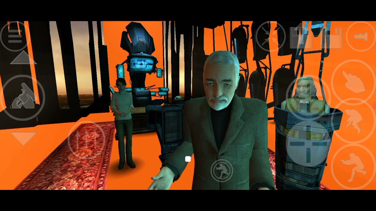 [Experiment] Half-Life 2 Nvidia port running with steam resources | Source on Android