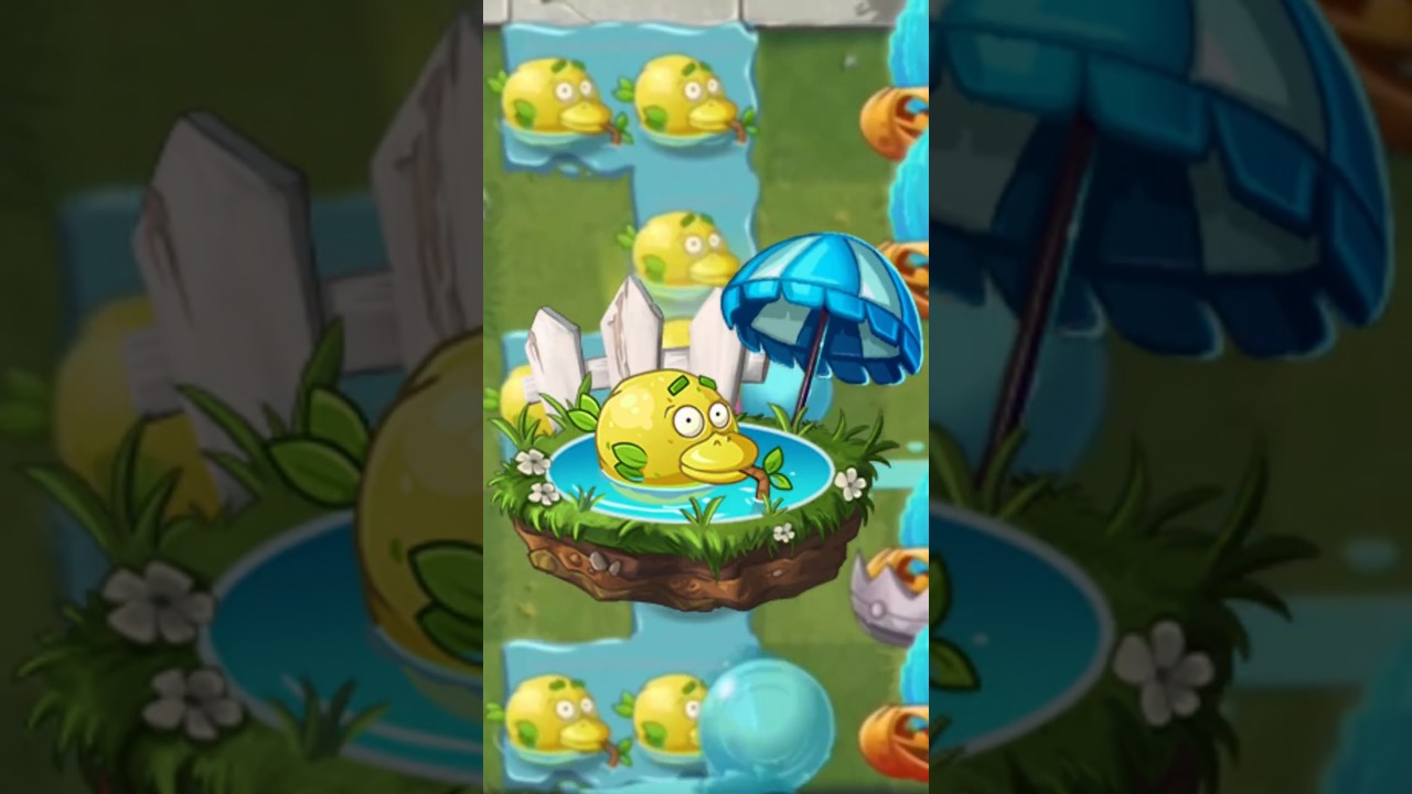 Duck Pear in PvZ2 China! 