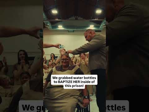 Disabled inmate GETS BAPTIZED!! #baptism #baptized #baptize #jesuschrist #jesuslovesyou #jesussaves