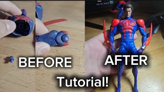 How to fix Shf Spiderman 2099 Tutorial!
