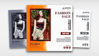 Brush Stroke Banner Design in Affinity Designer