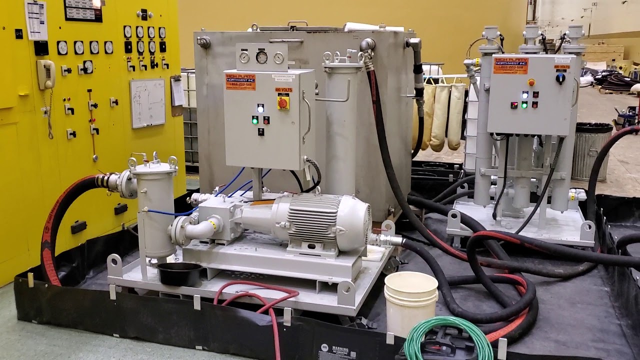 Oil Flushing by High Purity Northwest Inc.