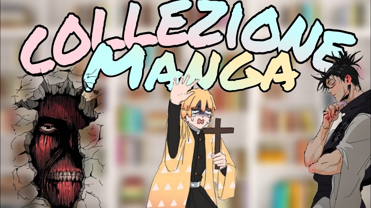 COLLEZIONE MANGA 2023 (+250 volumi) #mangacollection #acquistimanga #top10manga #dailyvlog #manga