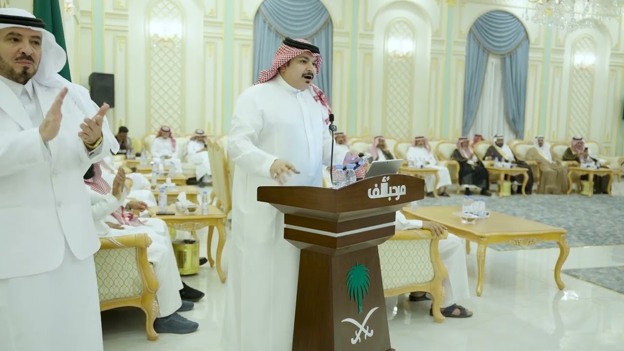 حفل تشريف أمير منطقة عسير لمنزل شيخ شمل قبائل بني مغيد وبني نمار احتفاء بشيوخ شمل بني عطية من تبوك