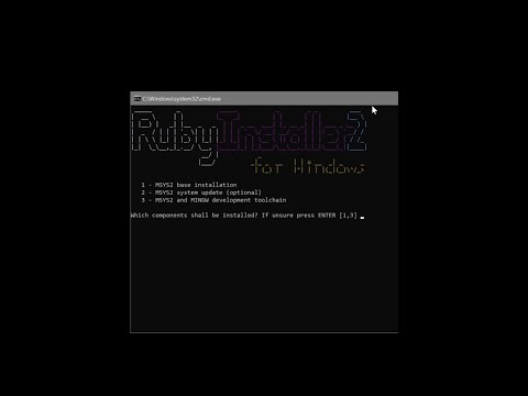 How to Install Ruby • Windows