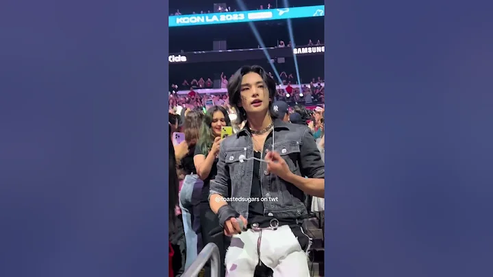 hyunjin 🫶 #hyunjin #kcon #kconla #kconla2023 #skz #straykids #kpop #fyp