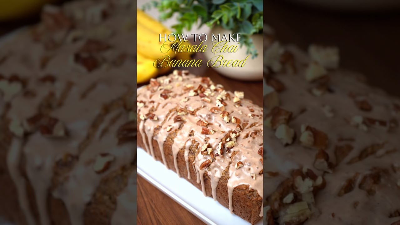 Craving banana bread?? Try our Masala Chai Banana Bread made with @nourishedbynic 🍌
