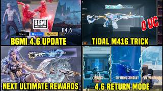 BGMI 4.6 UPDATE MODE / BGMI NEXT ULTIMATE SET M762 NEW PRE ORDER / OCEAN ODYSSEY TIDAL M416 RETURN