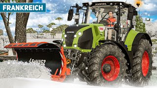 LS22 Frankreich #7: WINTERDIENST auf dem Hof und Tiere versorgen! | LANDWIRTSCHAFTS SIMULATOR 22 screenshot 3