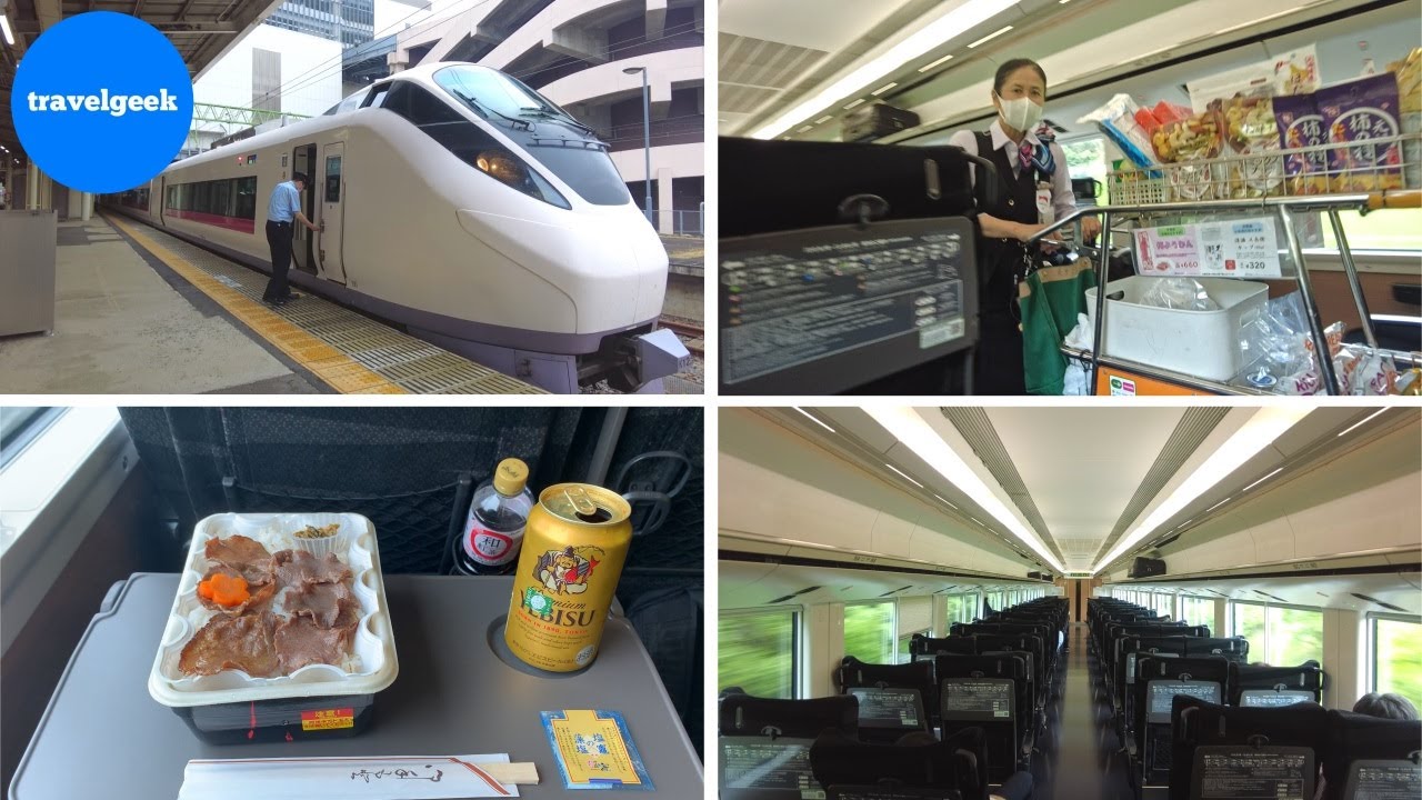 Riding Japan's Countryside Long-Distance Train Hitachi | Sendai