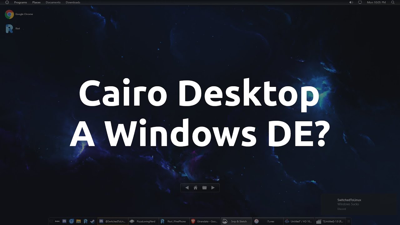 Cairo Desktop Environment – новая оболочка рабочего стола для Windows 10 [Компьютерная помощь comphelp]